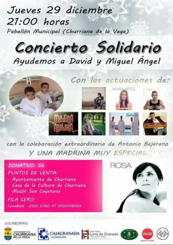 Concierto solidario David y Miguel Angel